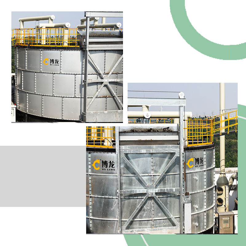 commercial Food waste compost tank